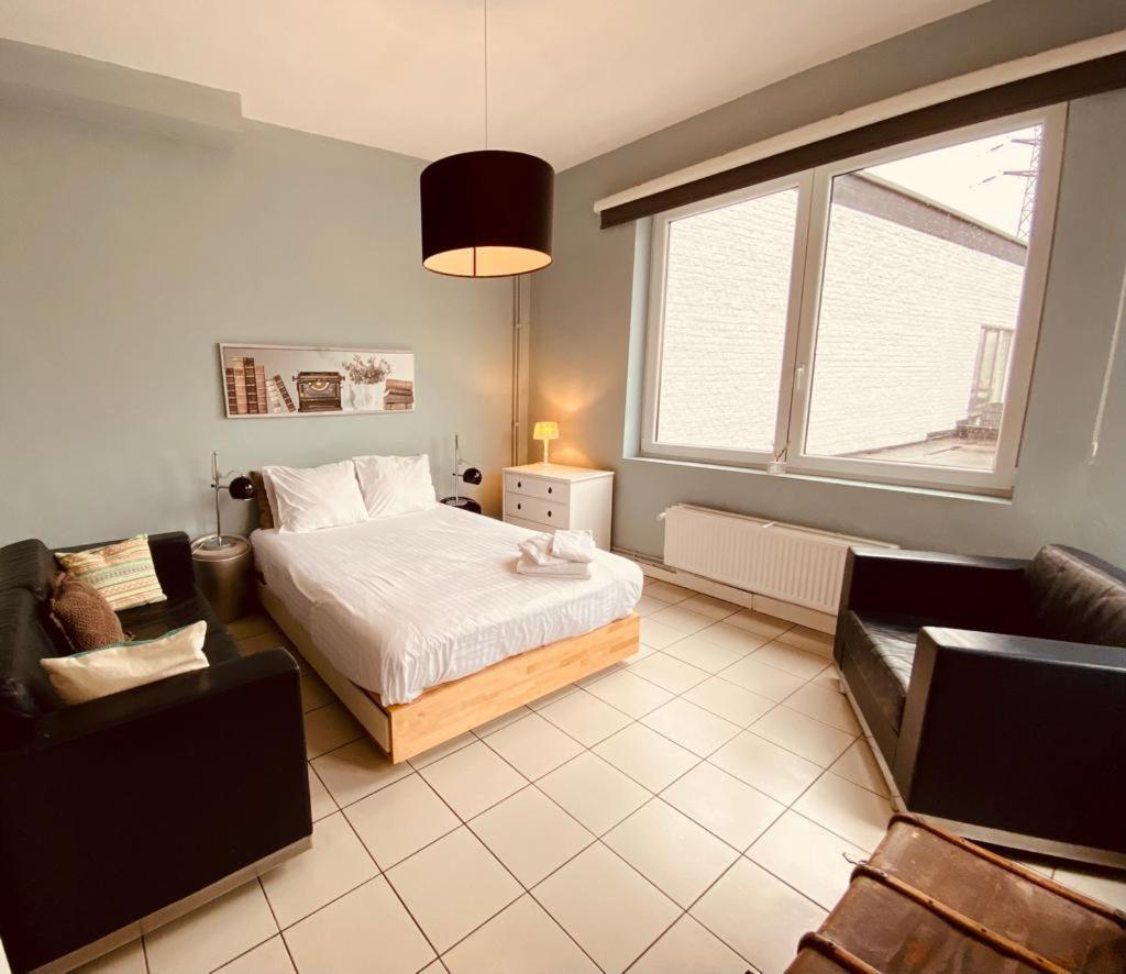 Fenêtre sur le Standard de Liège Ougree Esterno foto
