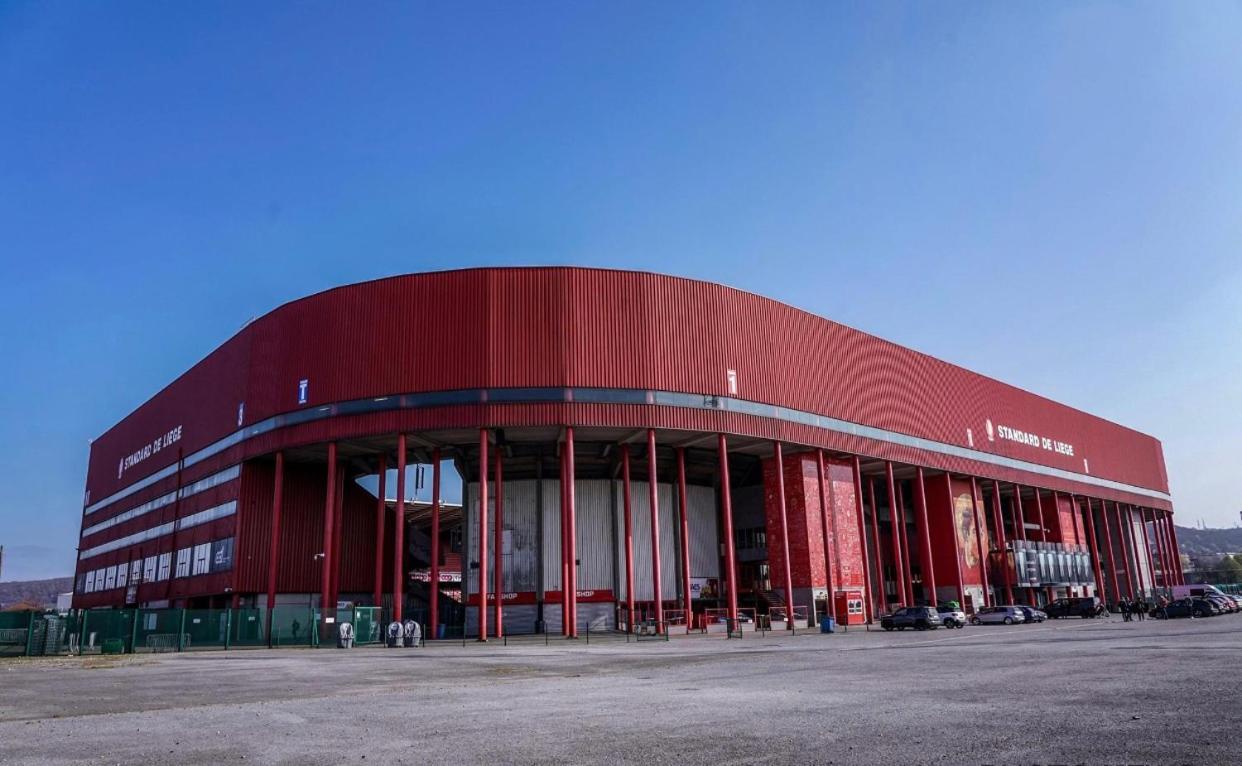 Fenêtre sur le Standard de Liège Ougree Esterno foto